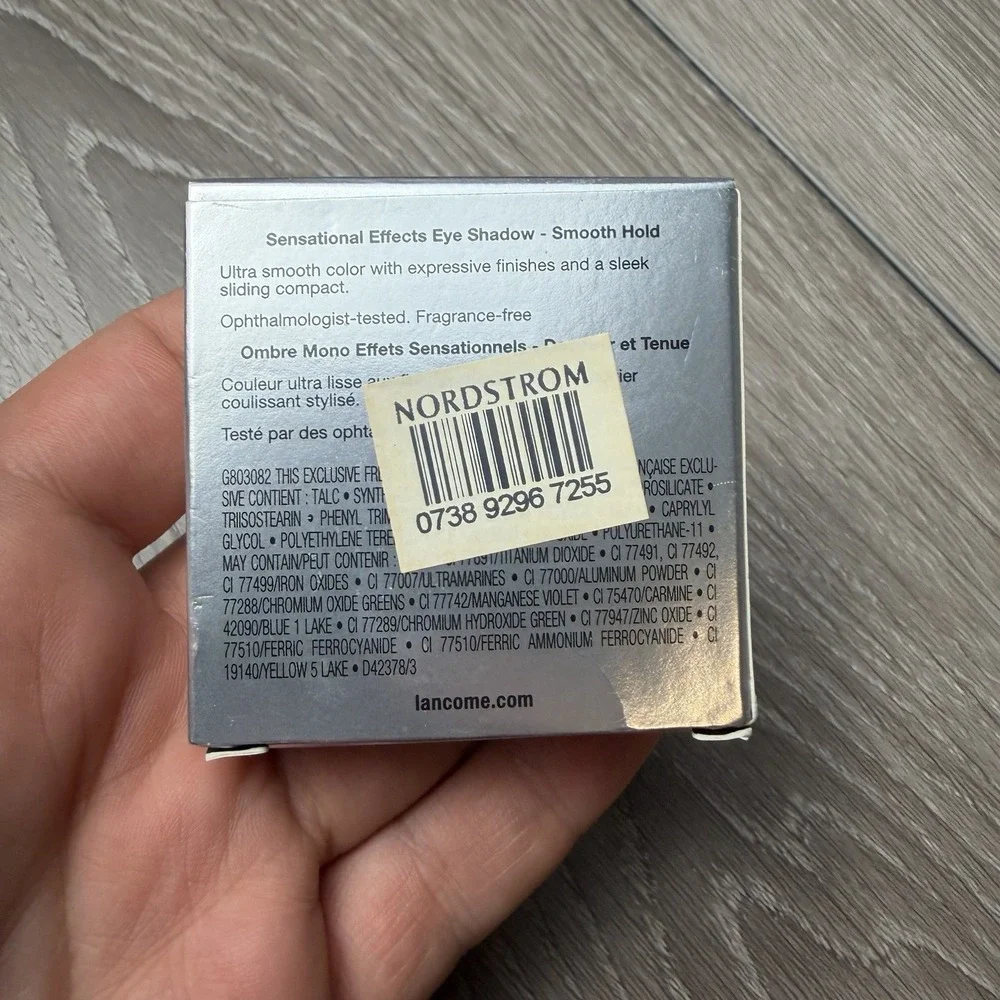 Lancome Color Design Splurge Shimmer Eyeshadow Green New